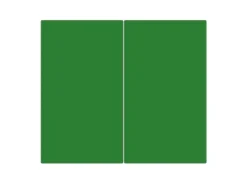 Banjado Herdabdeckplatte Glas 2 Teilig Je 30x52CM Schneidebrett Herdabdeckung Mit Motiv Grün