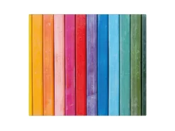 Banjado Herdabdeckplatte Glas 1 Teilig 60x52CM Schneidebrett Herdabdeckung Mit Motiv Regenbogenfarben