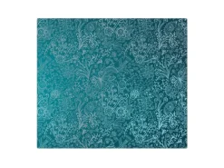 Banjado Herdabdeckplatte Glas 1 Teilig 60x52CM Schneidebrett Herdabdeckung Mit Motiv Mandala Landschaft