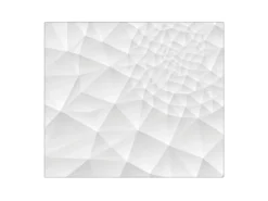 Banjado Herdabdeckplatte Glas 1 Teilig 60x52CM Schneidebrett Herdabdeckung Mit Motiv Nautilus