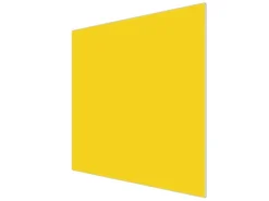 Banjado Herdabdeckplatte Glas 1 Teilig 60x52CM Schneidebrett Herdabdeckung Mit Motiv Sonnengelb