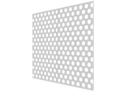 Banjado Herdabdeckplatte Glas 2 Teilig Je 30x52CM Schneidebrett Herdabdeckung Mit Motiv Punkte Grau