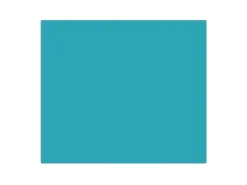 Banjado Herdabdeckplatte Glas 1 Teilig 60x52CM Schneidebrett Herdabdeckung Mit Motiv Türkis