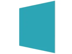 Banjado Herdabdeckplatte Glas 1 Teilig 60x52CM Schneidebrett Herdabdeckung Mit Motiv Türkis