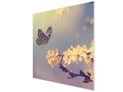 Banjado Herdabdeckplatte Glas 1 Teilig 60x52CM Schneidebrett Herdabdeckung Mit Motiv Tag Im Mai