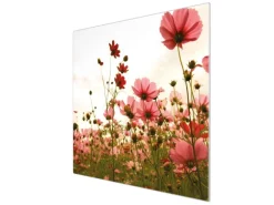 Banjado Herdabdeckplatte Glas 1 Teilig 60x52CM Schneidebrett Herdabdeckung Mit Motiv Schmuckkörbchen