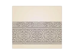 Banjado Herdabdeckplatte Glas 1 Teilig 60x52CM Schneidebrett Herdabdeckung Mit Motiv Keltischer Knoten