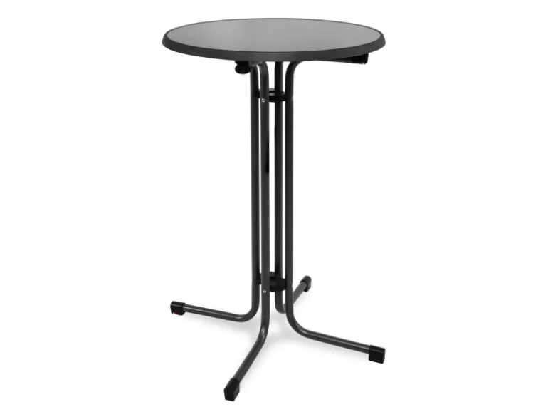 Beautissu Bellini Stehtisch Ø70x110cm Grau