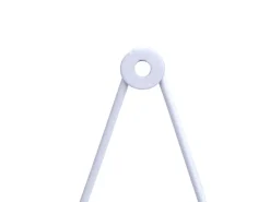 BERLINLODGE Wandregal HxBxT 44x23x11cm Metall Weiß Hängeregal Dekoregal Küchenregal Regal