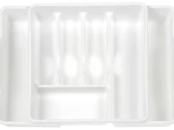 Besteckkasten Weiß Ausziehbar
