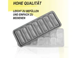 Bestgoodies Eiswürfelform Grau 8er Set