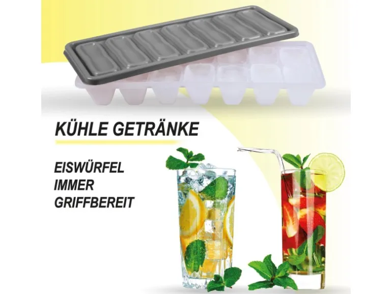 Bestgoodies Eiswürfelform Grau 1er Set