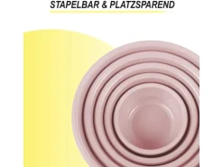 Bestgoodies Schüssel 15er Set Rosa