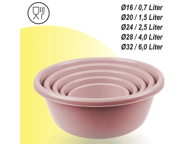 Bestgoodies Schüssel 10er Set Rosa