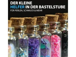 Bestlivings Fläschchen Glas mit Korken Set 50ml 8er Pack