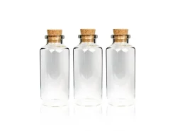 Bestlivings Fläschchen Glas mit Korken Set 30ml 18er Pack