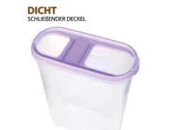 Bestlivings Frischhaltebox Schüttdose 2,8 Liter 1er Pack Lila