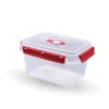 Bestlivings Frischhaltebox Mit Deckel Fresh System 1,5 Liter Lunchbox Rot