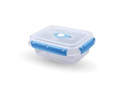 Bestlivings Frischhaltebox Mit Deckel Fresh System 0,9 Liter Lunchbox Blau