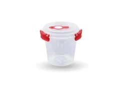 Bestlivings Frischhaltebox Mit Deckel Fresh System 0,64 Liter Joghurt Dose Rot