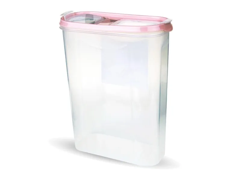 Bestlivings Frischhaltebox Schüttdose 2,8 Liter 4er Pack Altrose