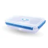 Bestlivings Frischhaltebox Mit Deckel Fresh System 2 Liter Brotdose Mit Trenner Blau