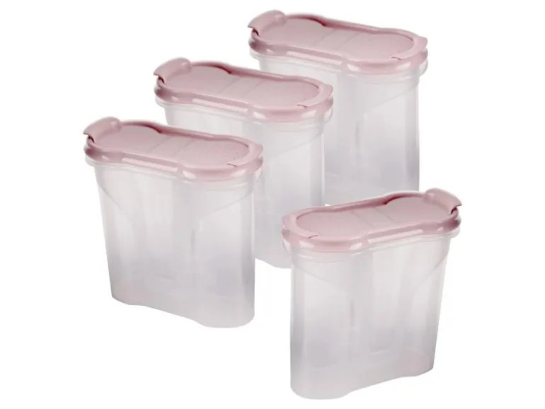 Bestlivings Gewürzdose Schüttdose 300ml Altrose 4er Pack