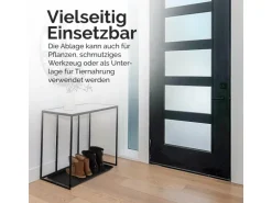 Bestlivings Schuhabtropfschale Fußmatte Schuhschale M 38 cm x 38 cm 2er Pack