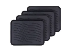 Bestlivings Schuhabtropfschale Fußmatte Schuhschale M 38 cm x 38 cm 4er Pack