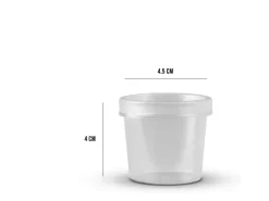 Bestlivings Vorratsdosen Kunststoff 35ml 6er Pack