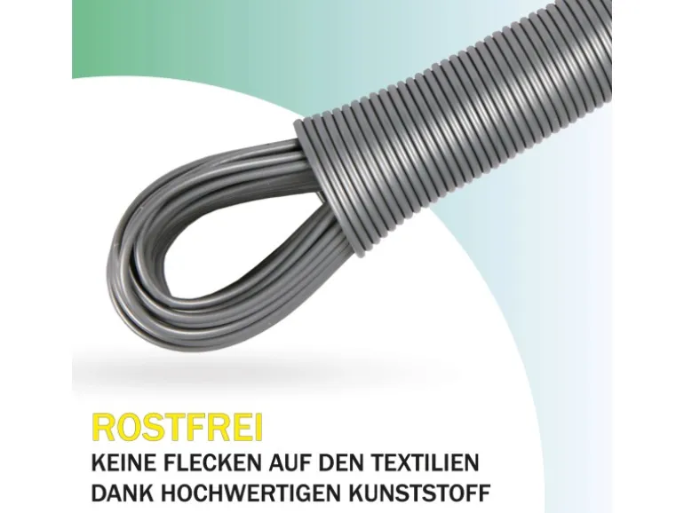 Bestlivings Wäscheleine 20 Meter x 2,2 mm 2er Pack Anthrazit
