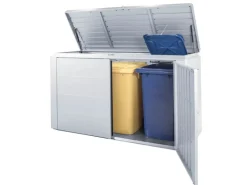 Biohort Gartenbox HighBoard 200 Silber-Metallic