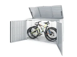 Biohort Gartenbox HighBoard 200 Silber-Metallic