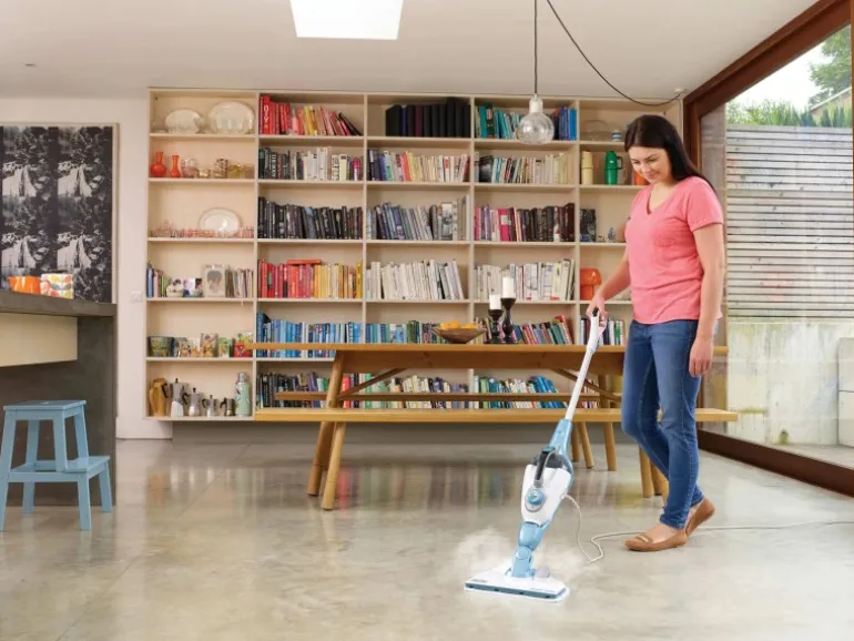 Black+Decker 15in1 Dampfbesen mit Dampfhandschuh FSMH13151SM 1.300 W