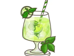 Blu Hugo Cocktail-Minze Topf-Ø ca. 12 cm