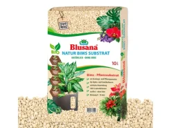 Blusana Bims Pflanzsubstrat mineralisches Vulkangestein Körnung 8-16 mm 10 l