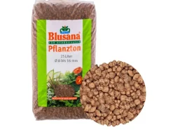 Blusana Blähton Pflanzsubstrat Pflanzton grobe Körnung 8-16 mm 25 l