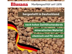 Blusana Blähton Pflanzsubstrat Pflanzton grobe Körnung 8-16 mm 25 l