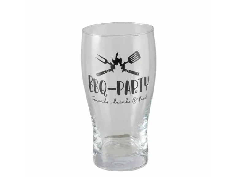 Boltze Bierglas BBQ 2-fach Sortiert 16 cm x 8 cm x 8 cm Schwarz