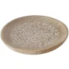 Boltze Deko-Teller Livioli Groß Ø 20 cm Natur