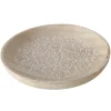 Boltze Deko-Teller Livioli Klein Ø 15 cm Natur