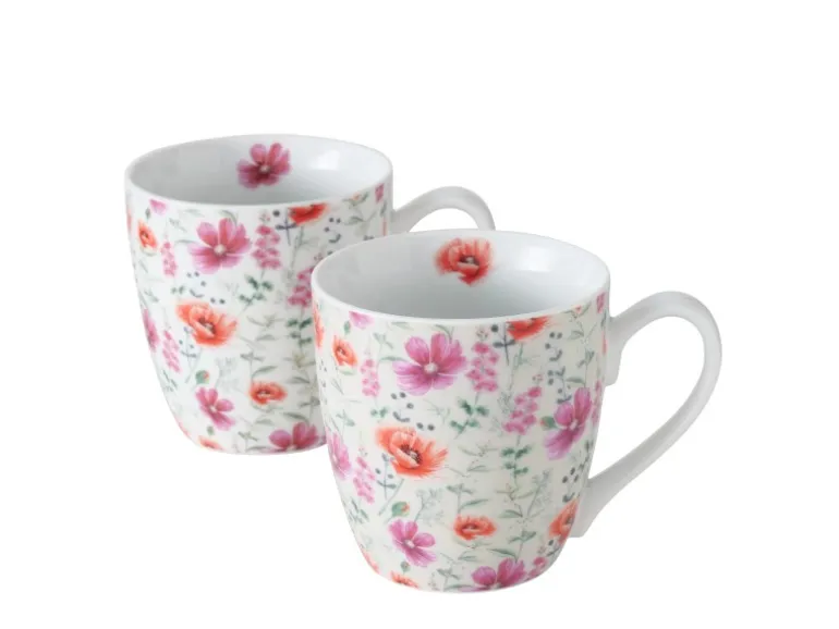 Boltze Jumbobecher Melina 2-fach sortiert Ø 14 cm x 10 cm