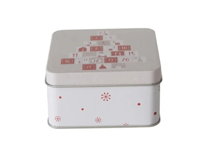 Boltze Vorratsdose Halmstad 6 cm x 10 cm x 10 cm Mehrfarbig