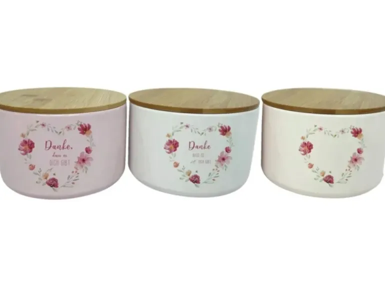 Boltze Vorratsdose Lovelyn 3-fach Sortiert Mehrfarbig