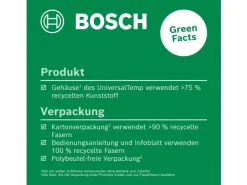 Bosch Infrarot-Thermometer UniversalTemp -30°C bis +500°C, 3 Materialgruppen