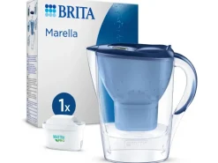 Brita Wasserfilter-Kanne Marella 2,4 l Blau inkl. Maxtra Pro All-in-1 Kartusche