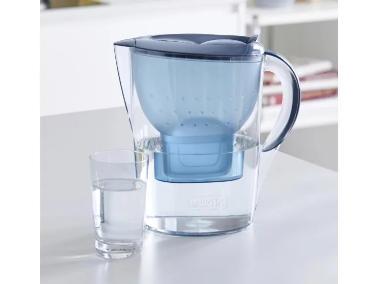 Brita Wasserfilter-Kanne Marella Blau inkl. 3 Maxtra+