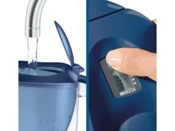 Brita Wasserfilter-Kanne Marella Blau inkl. 3 Maxtra+