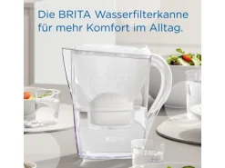 Brita Wasserfilter-Kanne Marella 2,4 l Weiß inkl. Maxtra Pro All-in-1 Kartusche