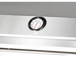 Buschbeck Outdoorküche Derby aus Keramikverkleidung Weiß inkl. Wetterschutzhülle